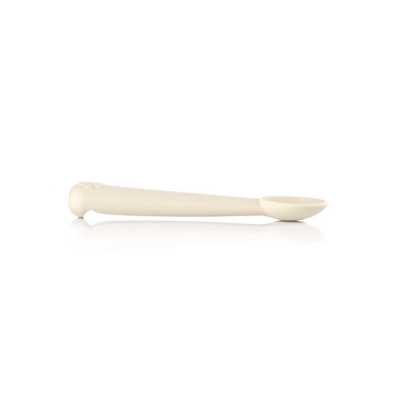Set complet de masa, Jane, Din silicon, Cu 4 piese, Farfurie, Bol, Lingurita si pahar, BPA free, Sand