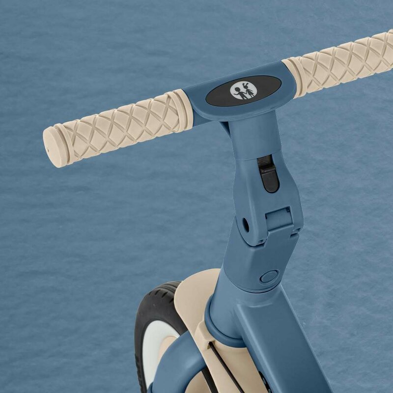 Tricicleta, Petite&Mars, Turbo, Editie limitata, 5 in 1, Multifunctionala, Vehicul de impins, Bicicleta cu/fara pedale, Cu maner de ghidaj, Detasabil, Roti din cauciuc, Pana la 25 kg, 1.5-5 ani, Llama Vibes
