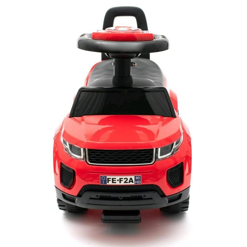Vehicul ride-on, Baby Mix, SUV, Pana la 27 kg, Cu spatiu de depozitare, Cu melodii, 12-36 luni, Blue