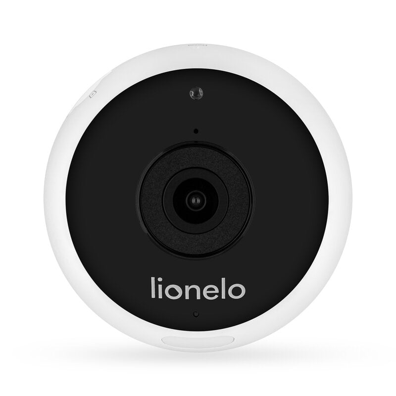 Video monitor Lionelo Babyline Smart 2.0, camera WiFi Full HD 1080p, aplicatie Lionelo Smart, comunicare bidirectionala, senzor temperatura, Alb