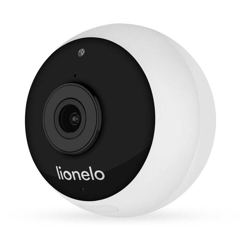 Video monitor Lionelo Babyline Smart 2.0, camera WiFi Full HD 1080p, aplicatie Lionelo Smart, comunicare bidirectionala, senzor temperatura, Alb