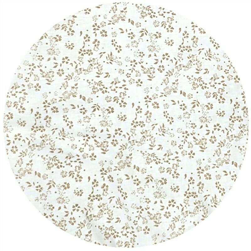 Volanas pentru saltea de patut, MimiNu, Premium, 120x60 cm, Din bumbac certificat Oeko Tex Standard 100, Meadow